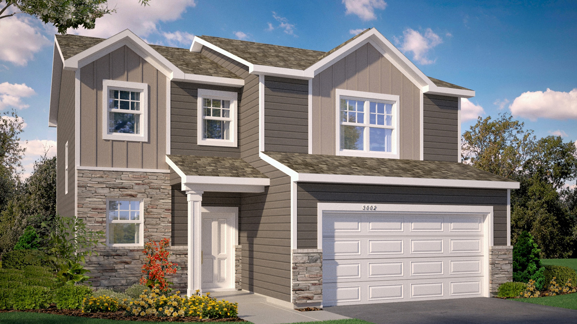 New Home in Delano, Minnesota at Greywood by D.R. Horton.