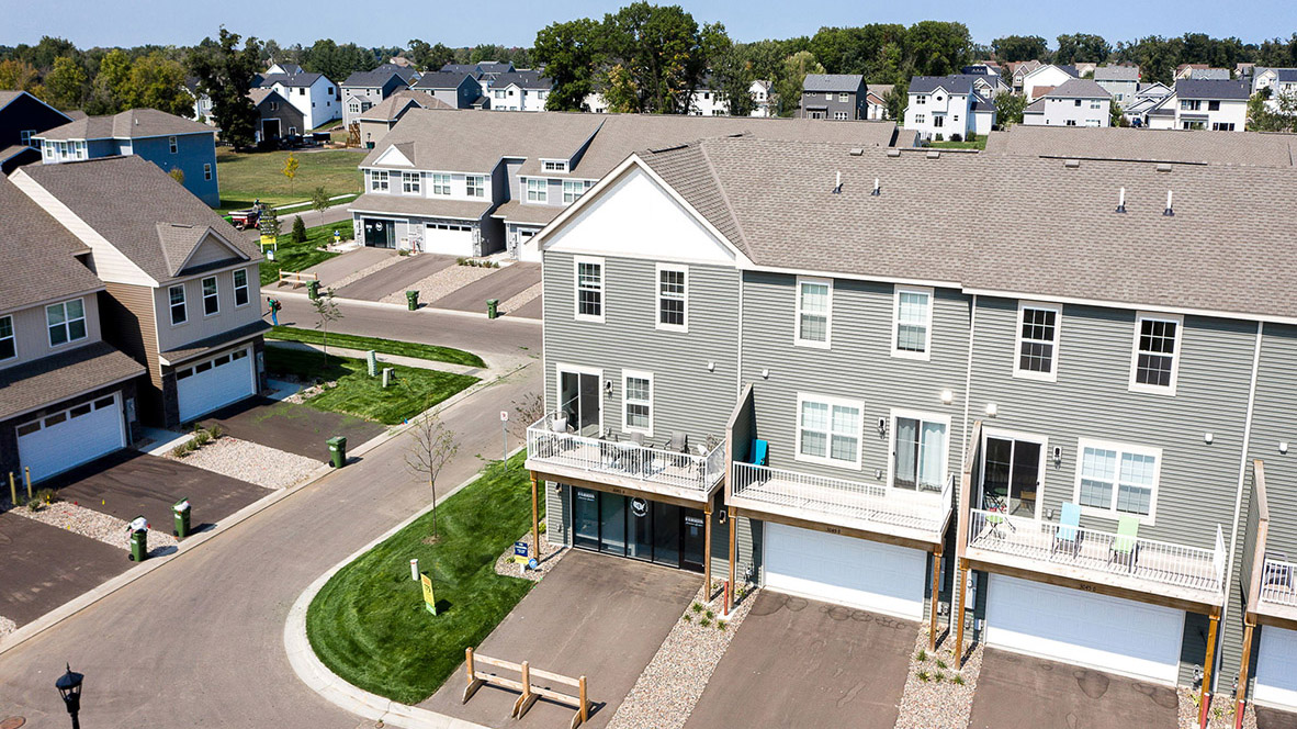 New Homes in Harpers Landing Townhomes Blaine, MN D.R. Horton