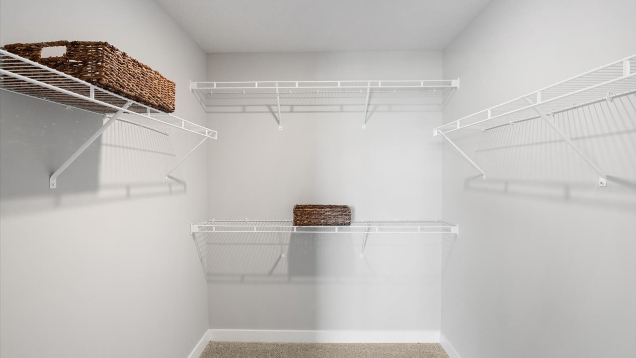 Bedroom suite closet.