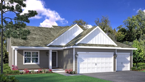 New Home in Otsego, Minnesota at Prairie Pointe by D.R. Horton.