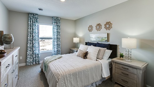 Lower level bedroom.