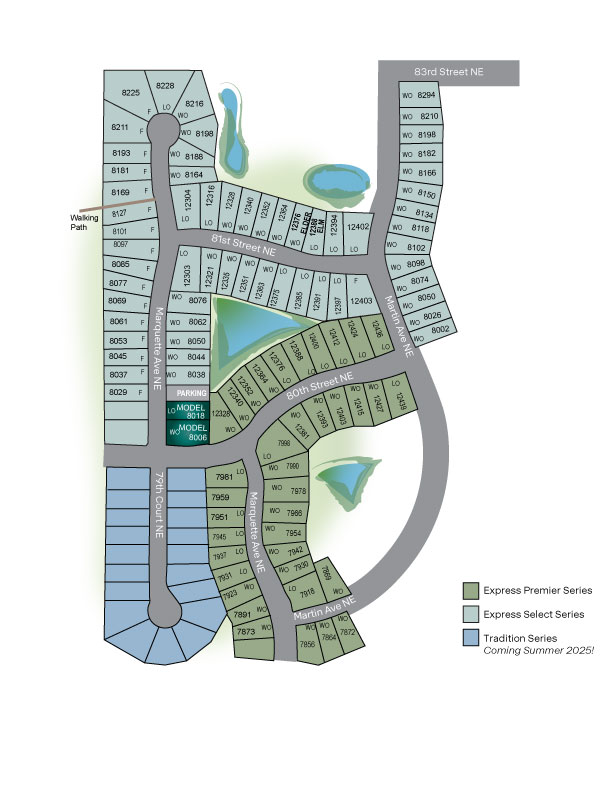 Static Lot Map