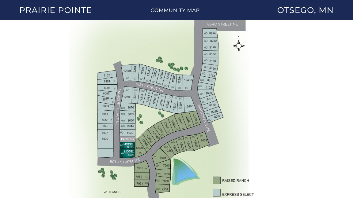 Static Lot Map