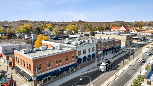 Downtown Chaska, Minnesota.