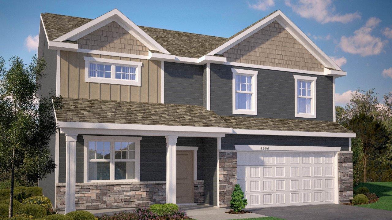 Rendering of Heartland Cottage Henry Elevation.