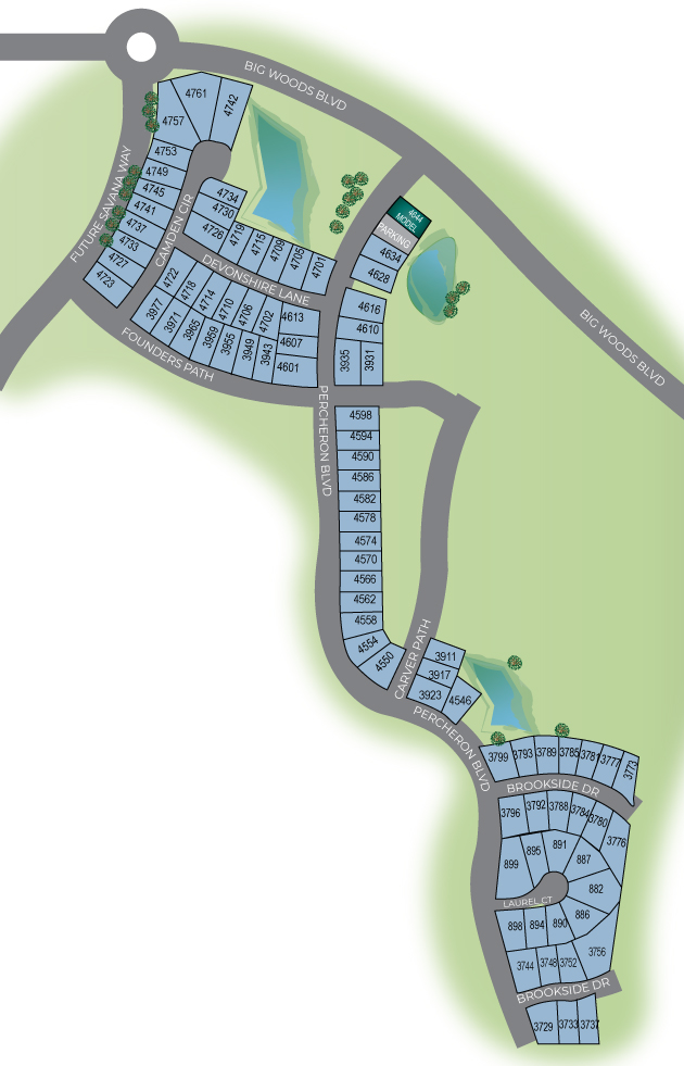 Static Lot Map