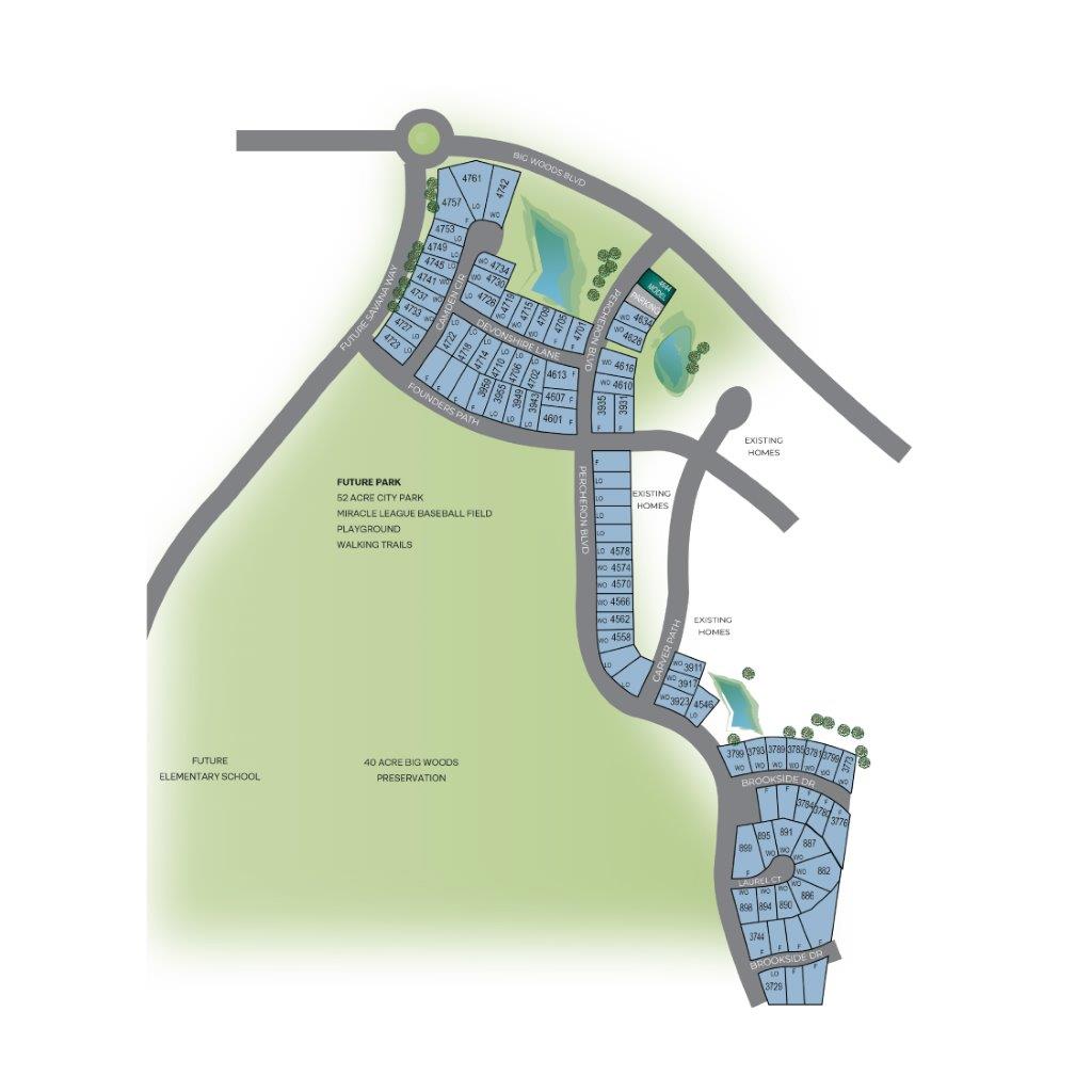 Static Lot Map