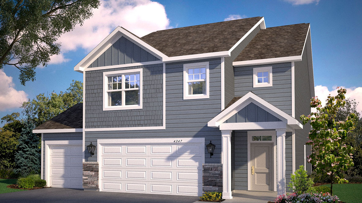 New Home in Jordan, Minnesota at Bridle Creek by D.R. Horton.