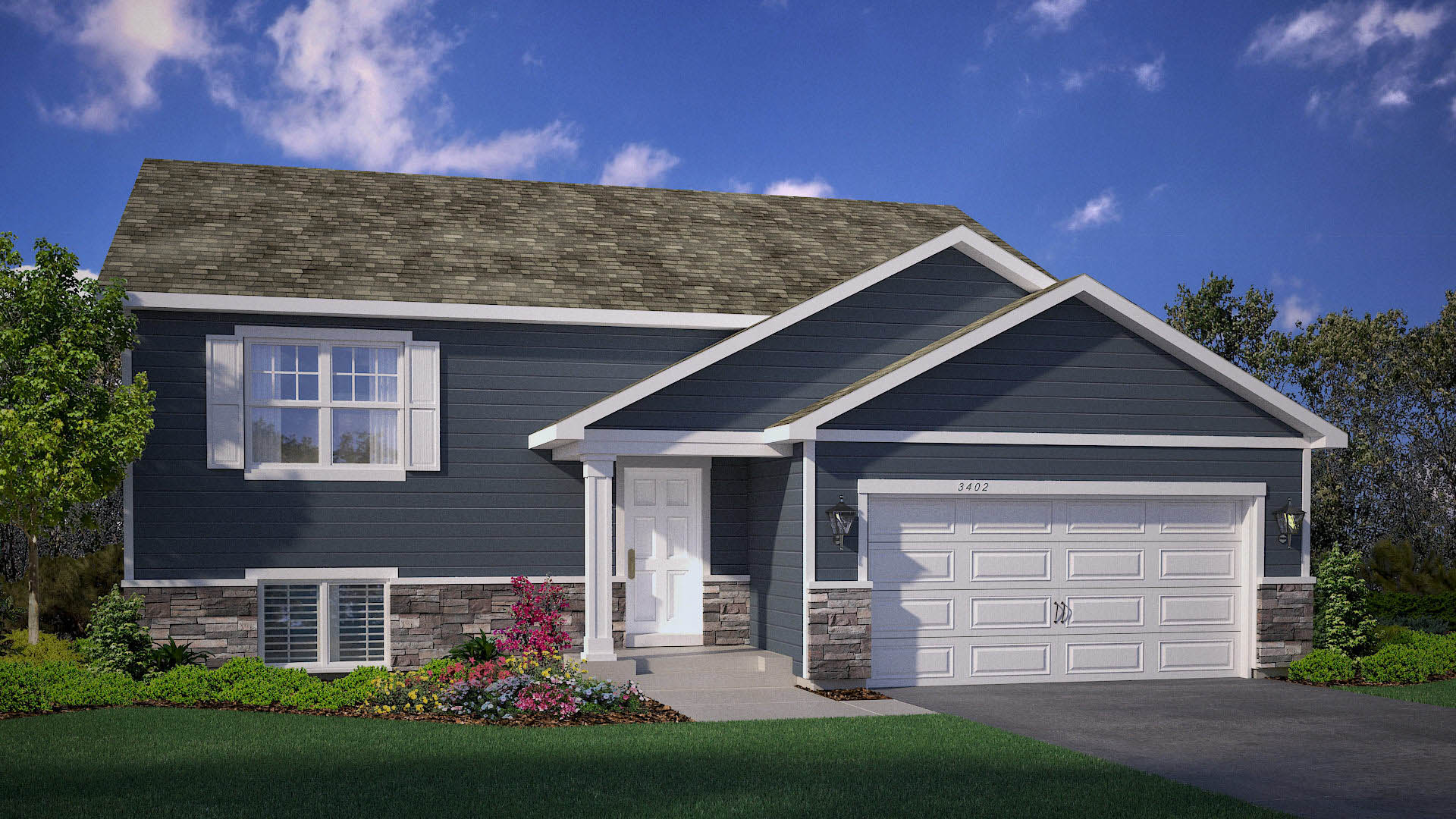 Rendering of Dallas American Classic elevation