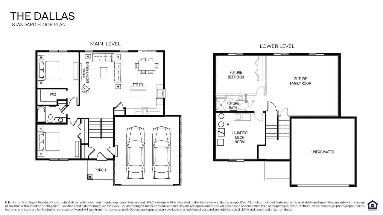 New Home Floor Plan in Otsego, Minnesota at Northwater by D.R. Horton.