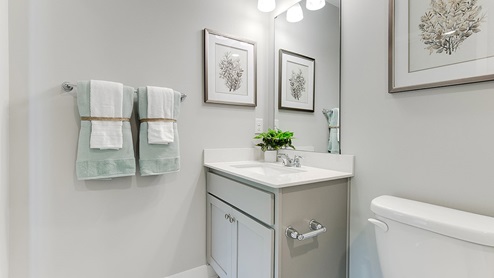 New homes include a finished lower level with family room, bedroom and bath.