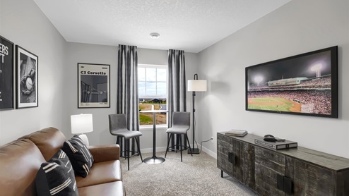Use one of the 4 upper level bedrooms as a den!