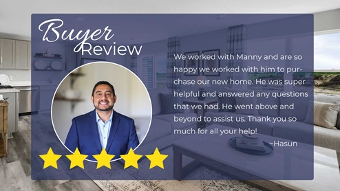 5 star review for our sales representative.