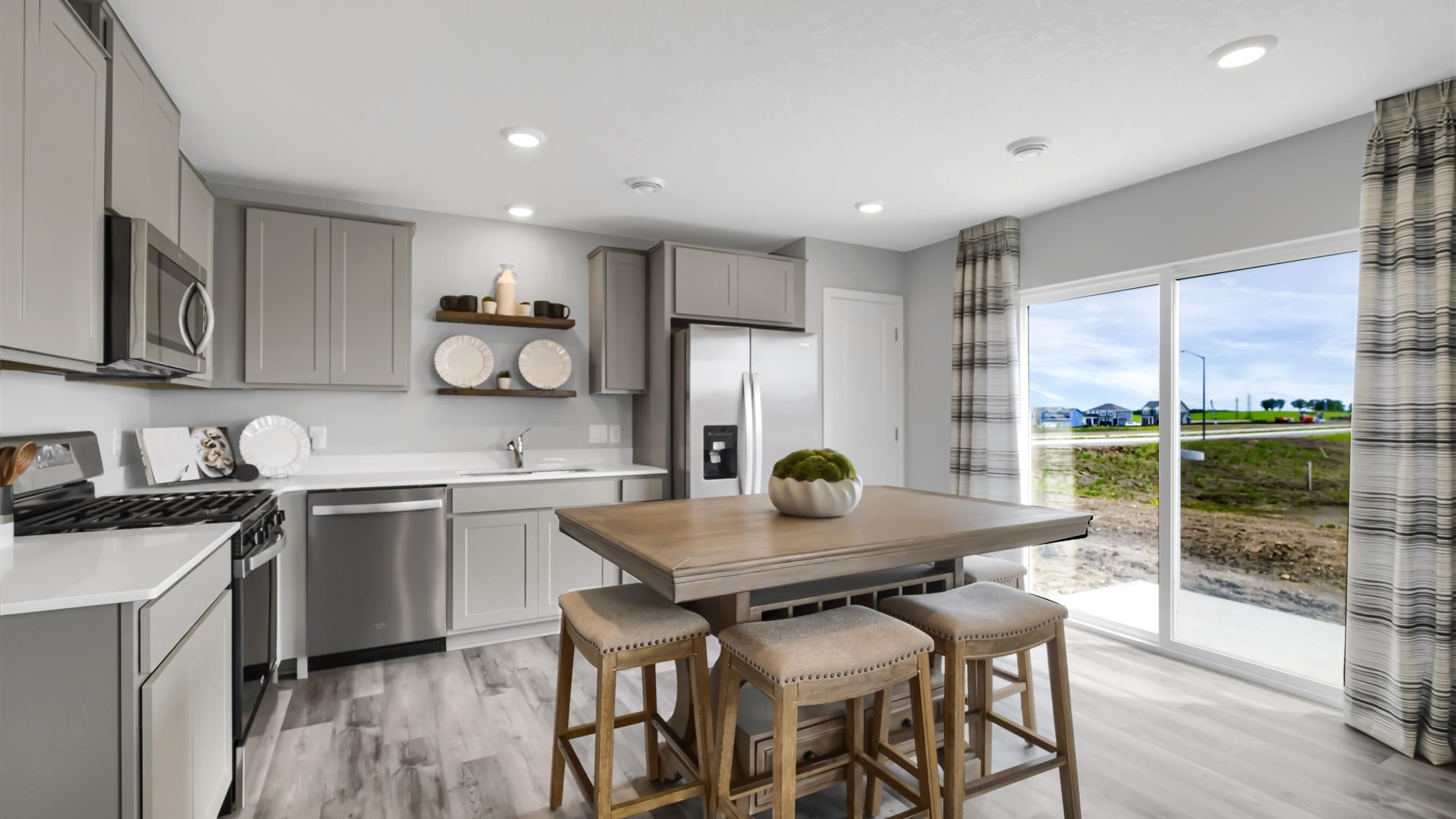 New Home in Rogers, Minnesota at Grass Lake Preserve by D.R. Horton.