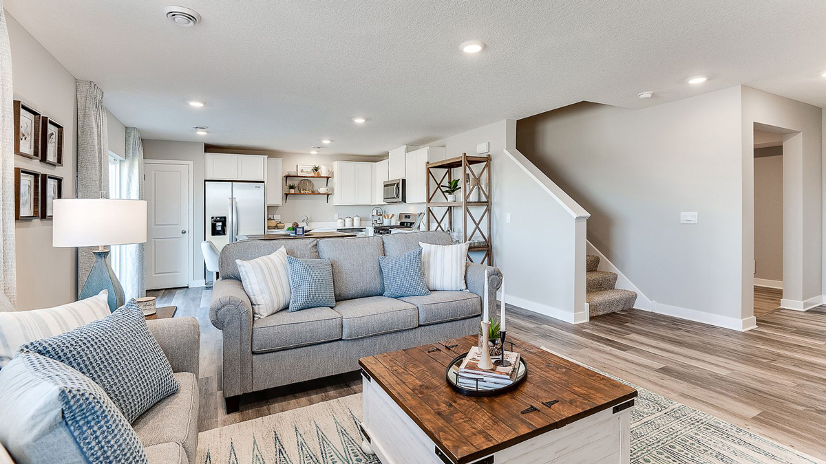 New Home in Rogers, Minnesota at Grass Lake Preserve by D.R. Horton.