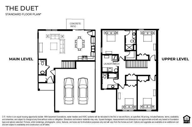 New Home in Rogers, Minnesota at Grass Lake Preserve by D.R. Horton.