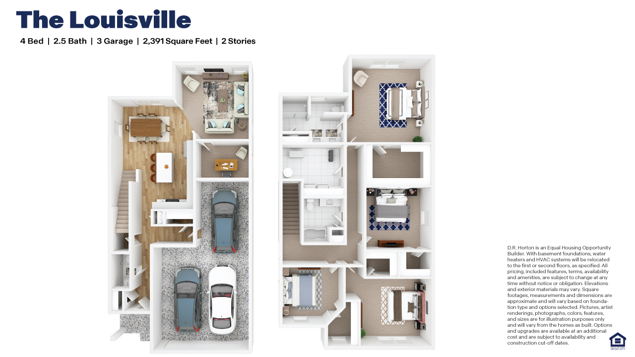 Louisville 3D floorplan