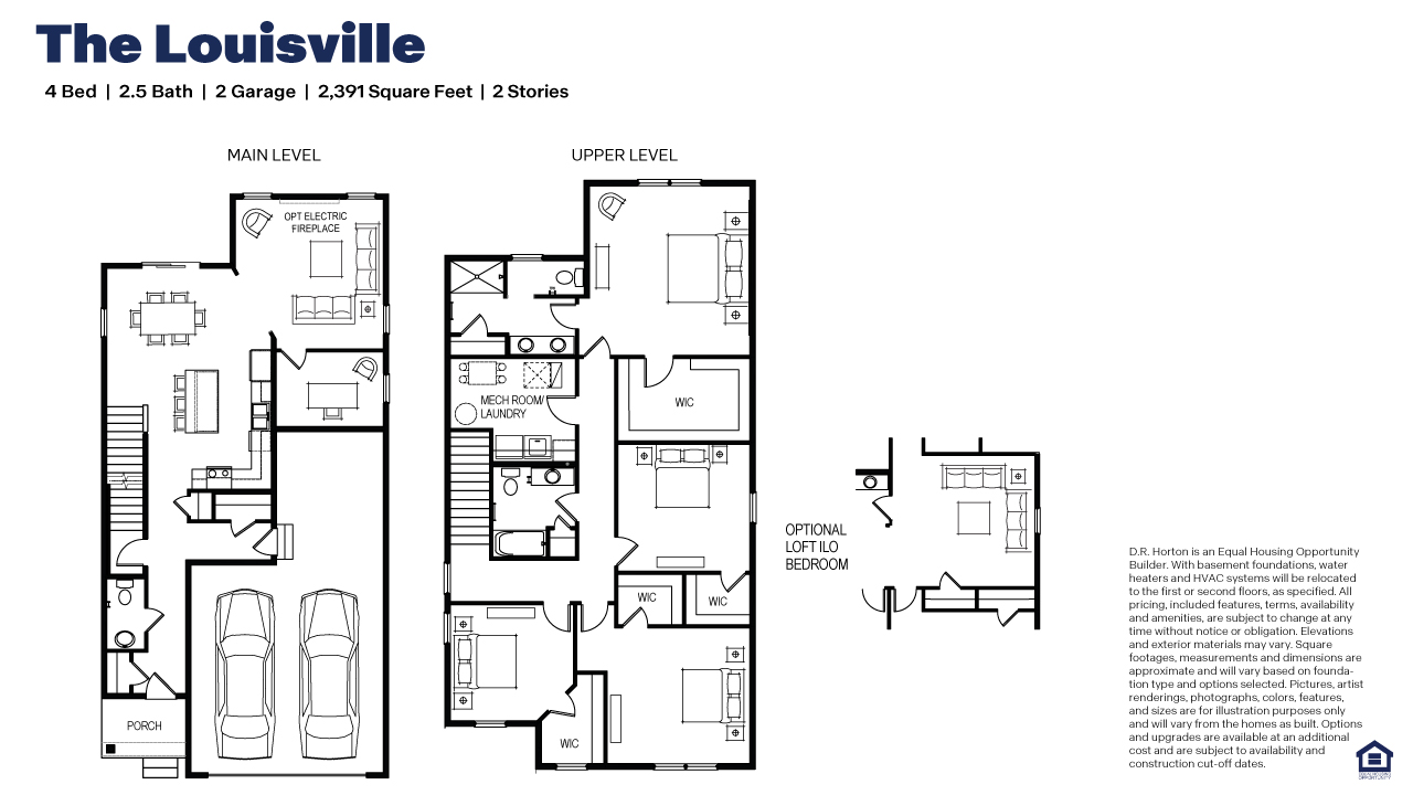 Louisville standard floorplan