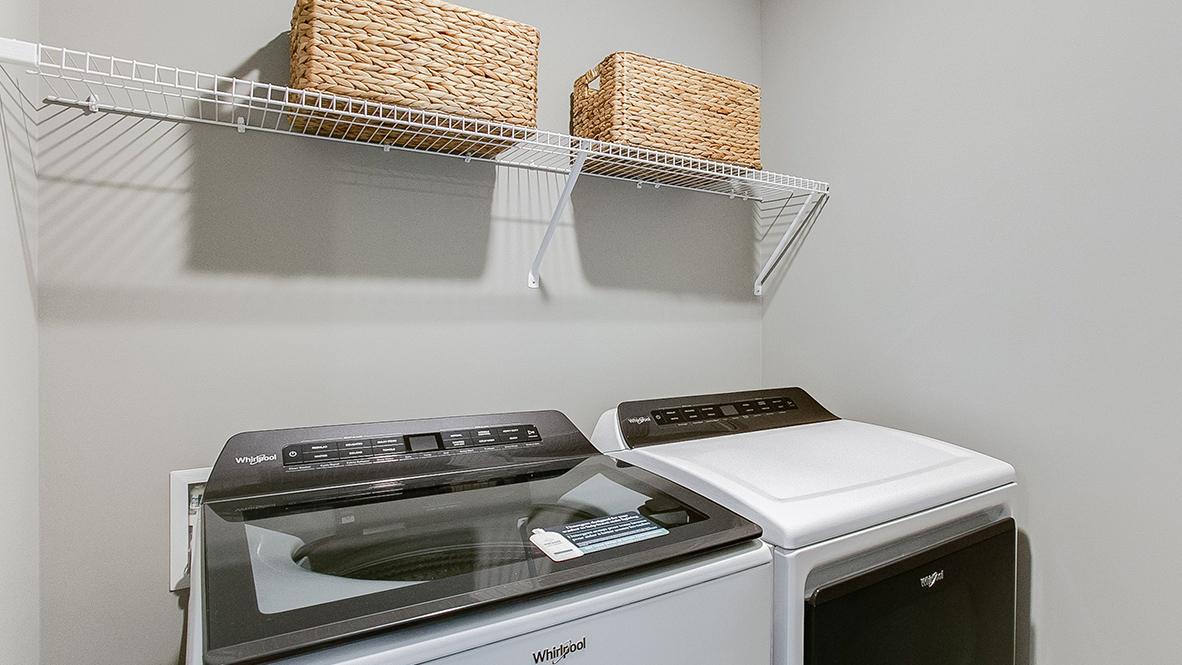 Laundry room.