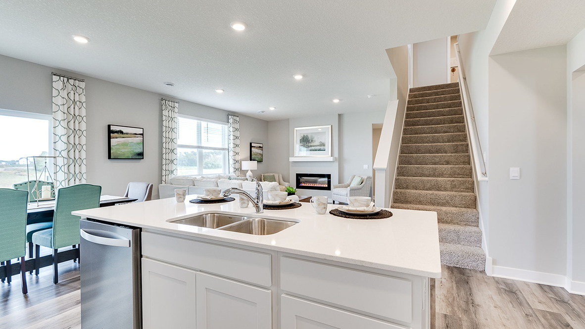 New Home in Otsego, Minnesota at Prairie Pointe by D.R. Horton.