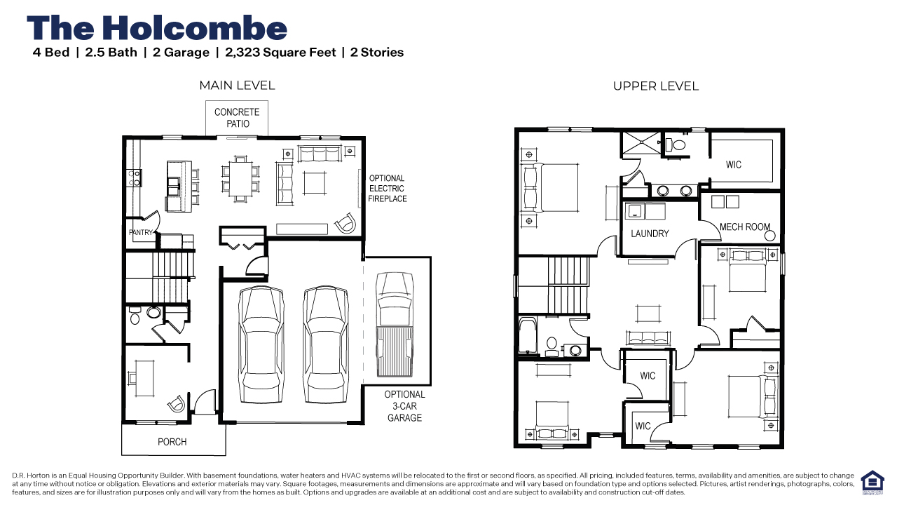 New Home Floor Plan in Otsego, Minnesota at Prairie Pointe by D.R. Horton.
