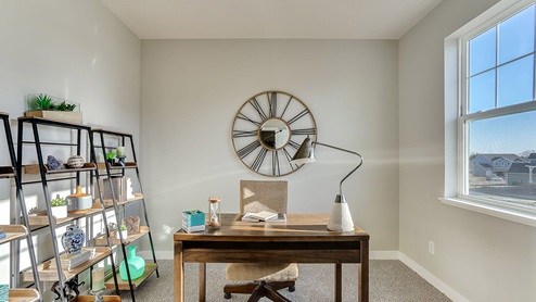 Main level study or den.