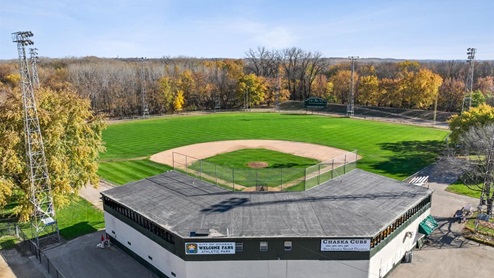 Park downtown Chaska.