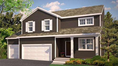 New Home in Chaska, Minnesota at Oak Creek by D.R. Horton.