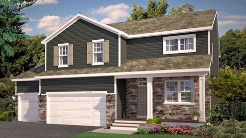 New Home in Chaska, Minnesota at Oak Creek by D.R. Horton.