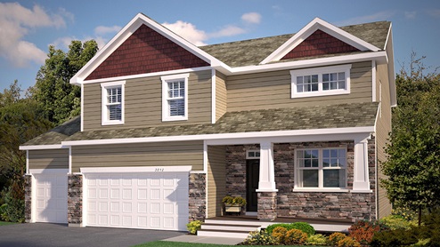New Home in Chaska, Minnesota at Oak Creek by D.R. Horton.