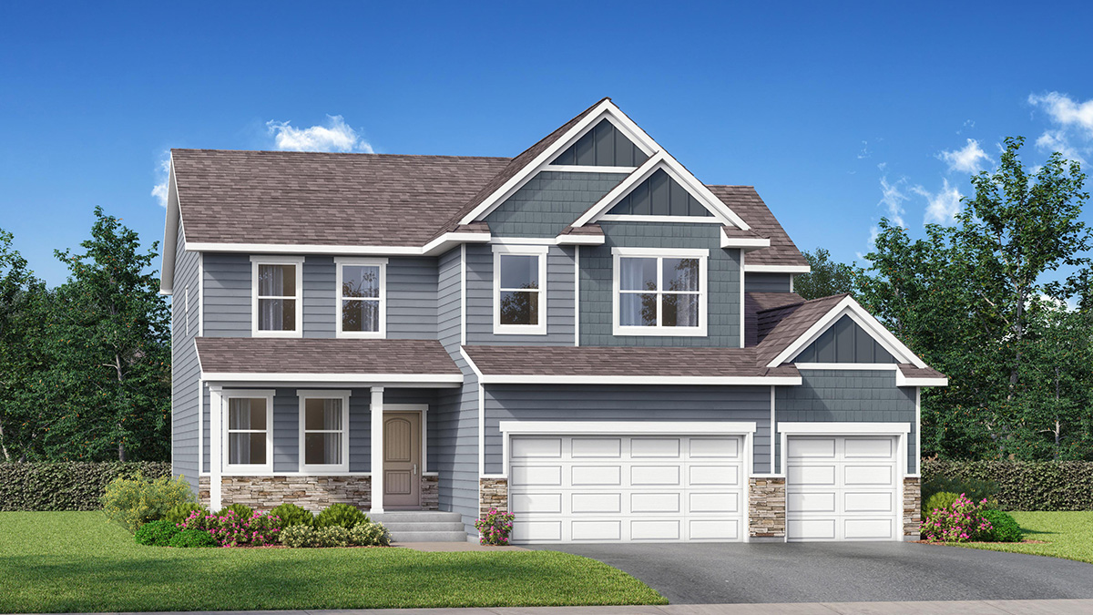 Rendering of Jameson Heartland Cottage elevation