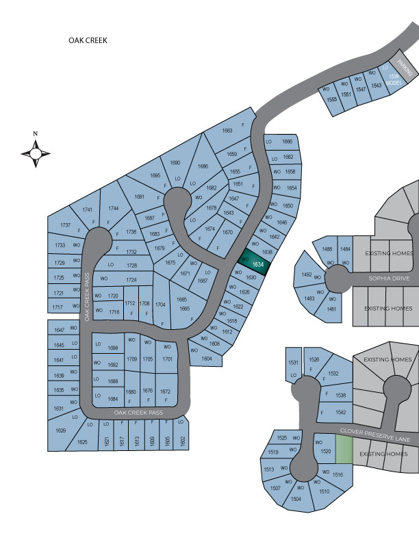 Static Lot Map