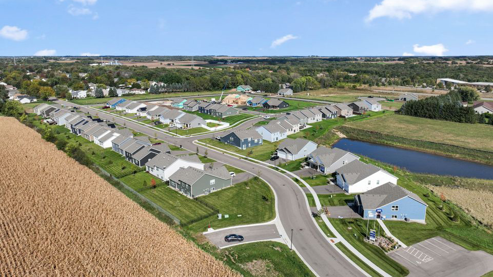 Ravine Crossing ariel