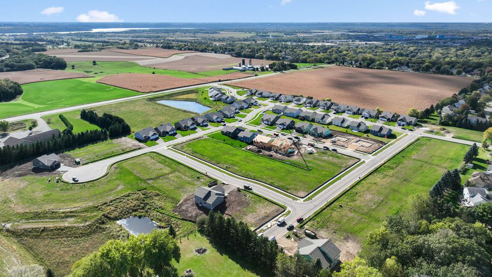 Aerial photos of Ravine Crossing in Cottage Grove, Minnesota.