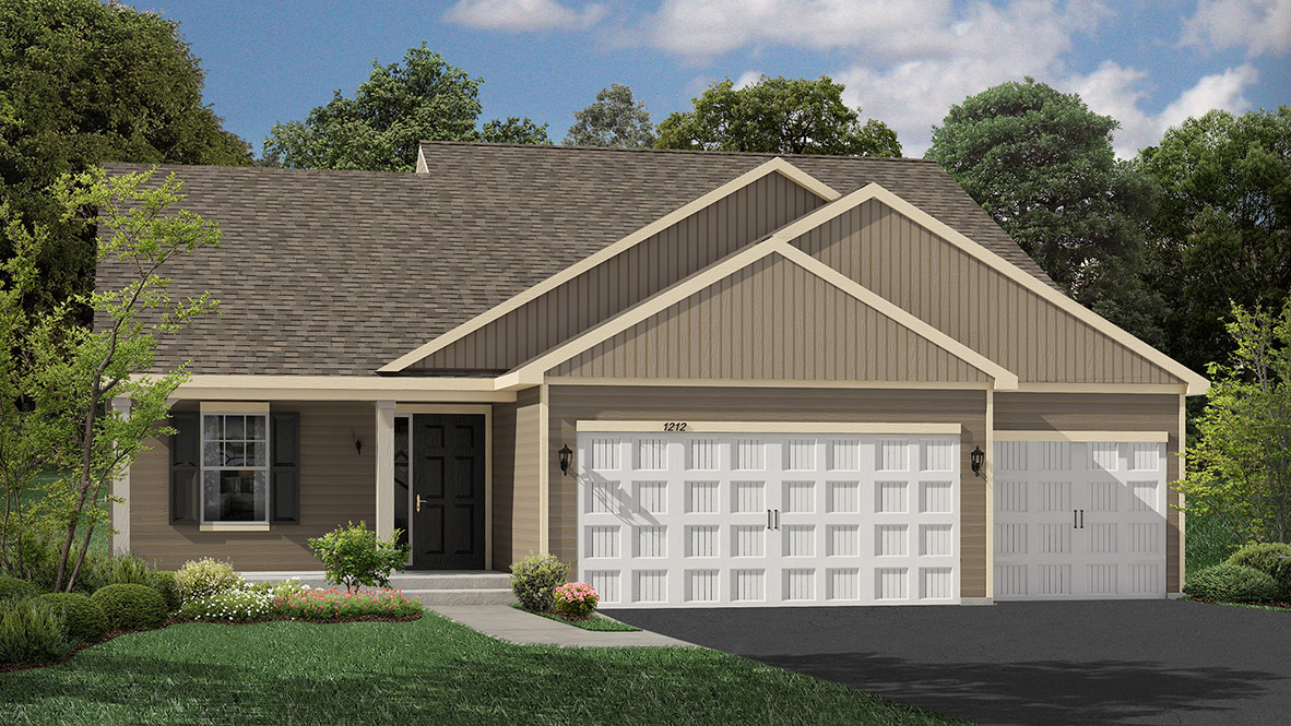 Rushmore exterior rendering.