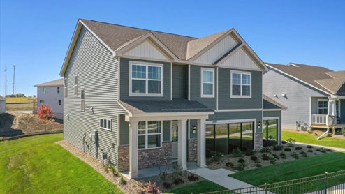 The Holcombe plan exterior.