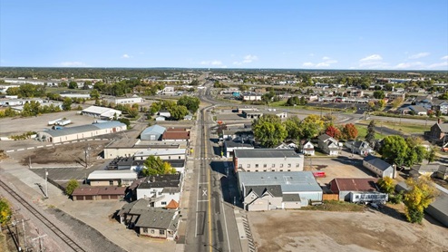 Historic downtown Rogers, Minnesota.