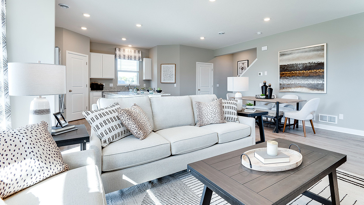 New Home in Rogers, Minnesota at Harvest View by D.R. Horton.