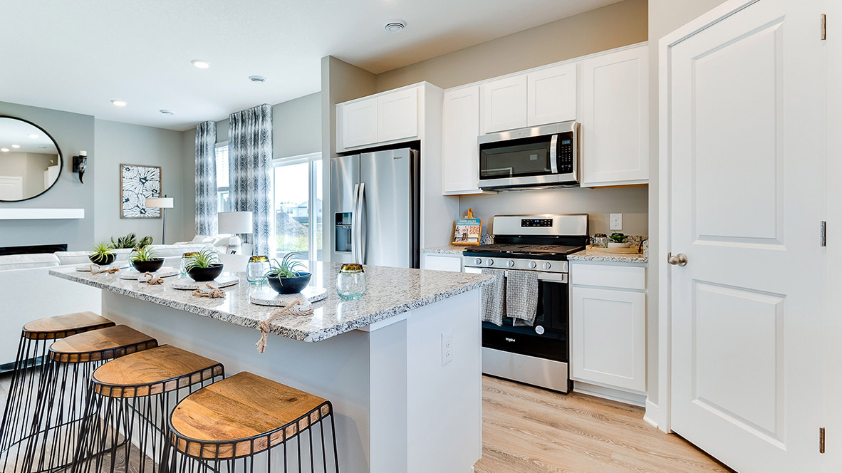 New Home in Rogers, Minnesota at Harvest View by D.R. Horton.