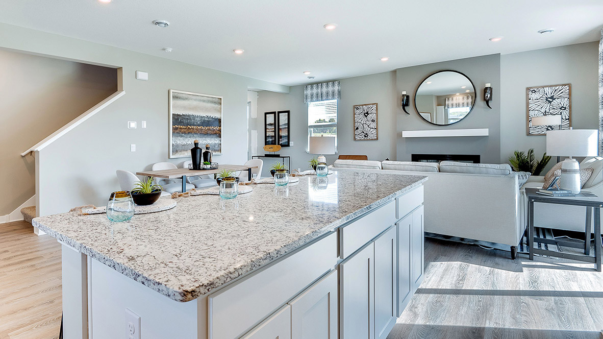 New Home in Rogers, Minnesota at Harvest View by D.R. Horton.