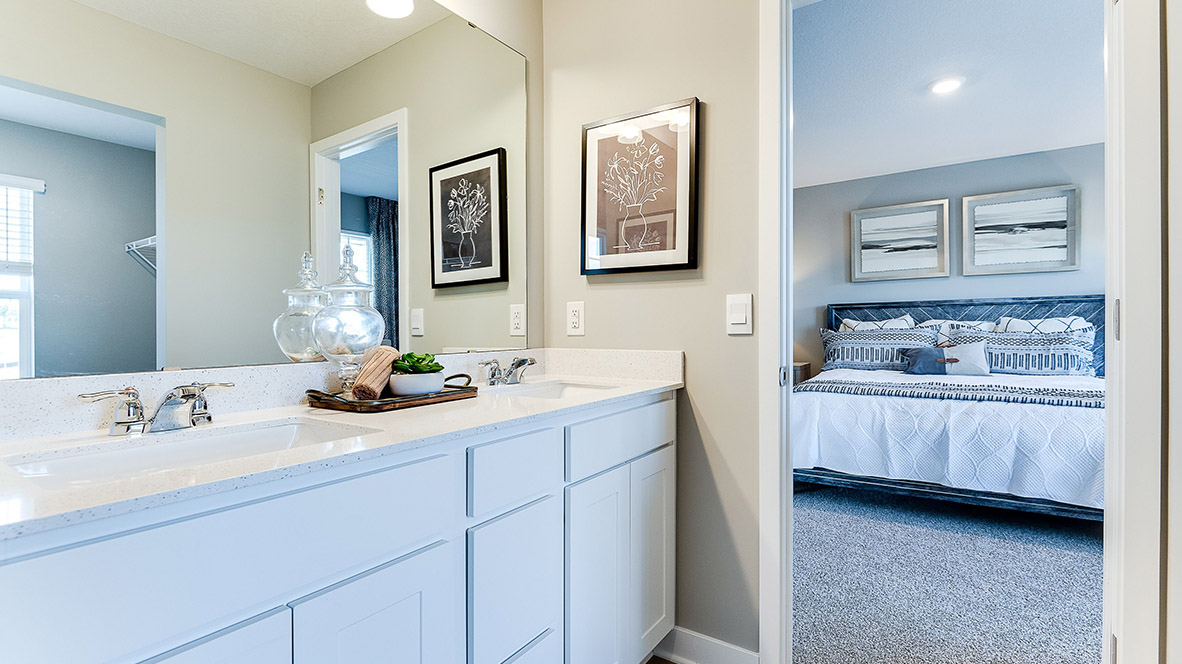 New Home in Rogers, Minnesota at Harvest View by D.R. Horton.