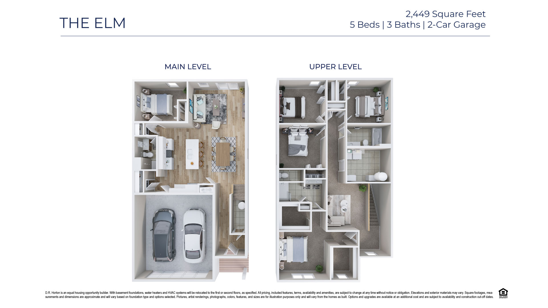 The Elm 3D floorplan