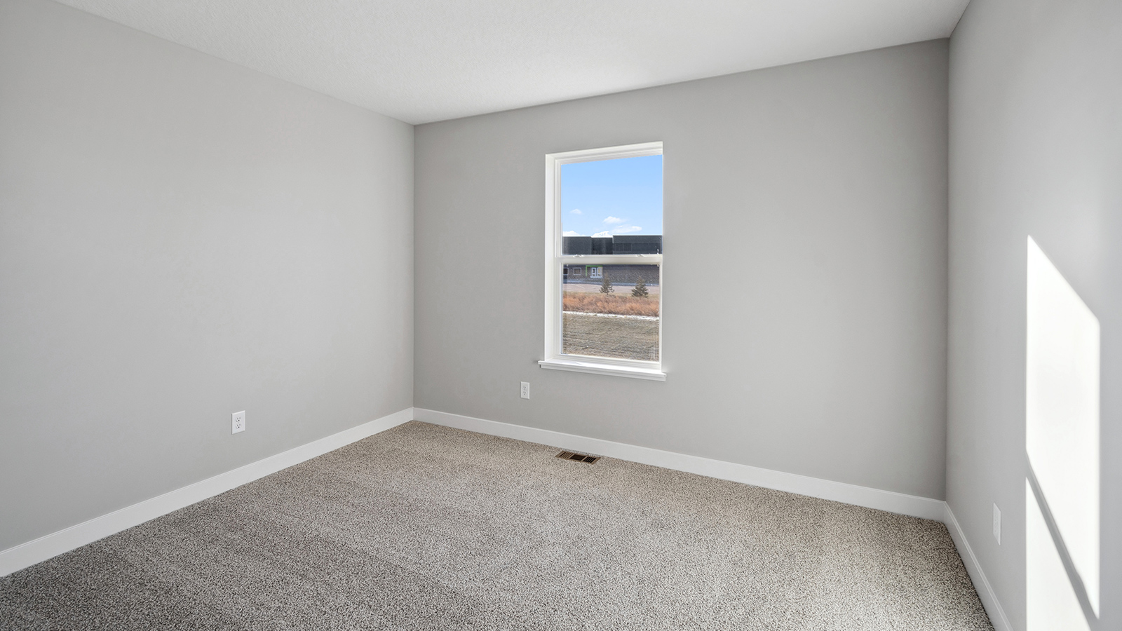 Bedroom 2, flex-office, study, library, entertainment, game, craft room at Harvest View By D.R. Horton