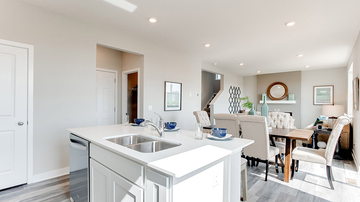 New Home in Rogers, Minnesota at Harvest View by D.R. Horton.