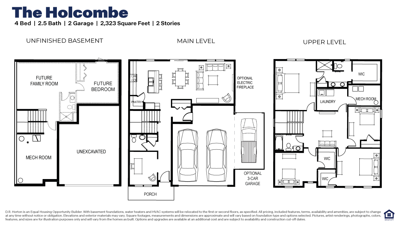 3D Holcombe floorplan