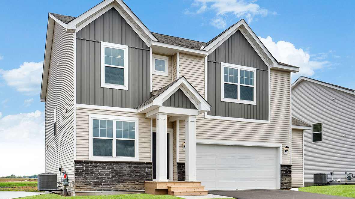 New Home in Rogers, Minnesota at Harvest View by D.R. Horton.