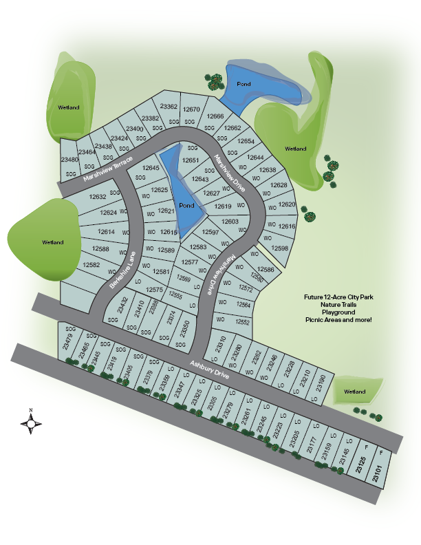 Static Lot Map