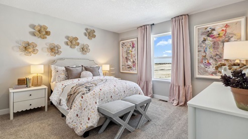 Upper level bedroom.