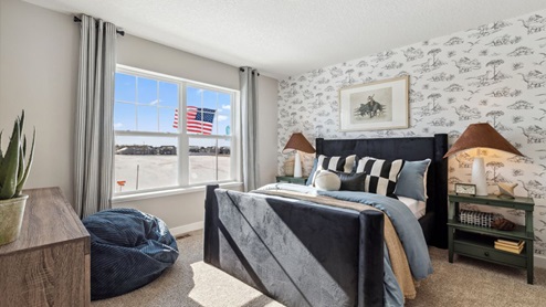 Upper level bedroom.