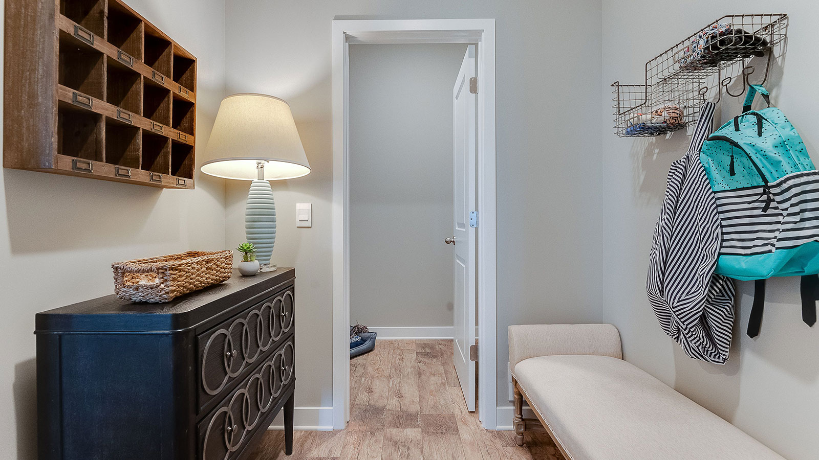 Mudroom off of garage entrance